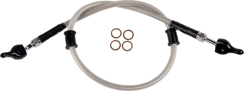 Moose Racing Stainless Steel  Brake Hose For Gas Gas EC 125 2003-2010 Rear - Braided