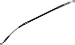 Moose Racing Stainless Steel  Brake Hose For Yamaha YZ85 2022-2024 Rear - Braided