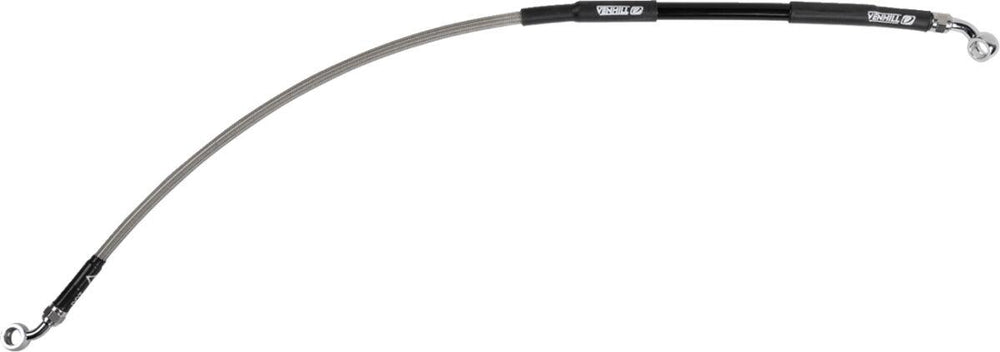 Moose Racing Stainless Steel  Brake Hose For Honda CRF450 L 2019-2020 Rear - Braided