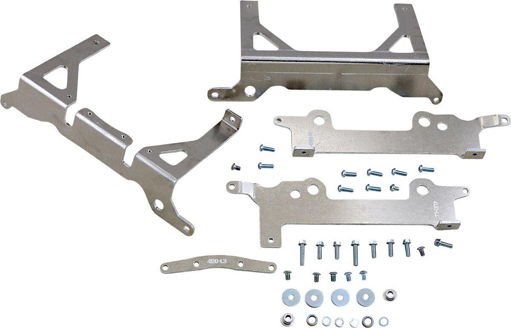 Moose Racing Radiator Braces For Beta RR 125 2020-2021 - Silver