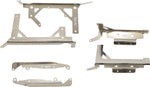 Moose Racing Radiator Braces For Husqvarna FC250 2023 - Silver