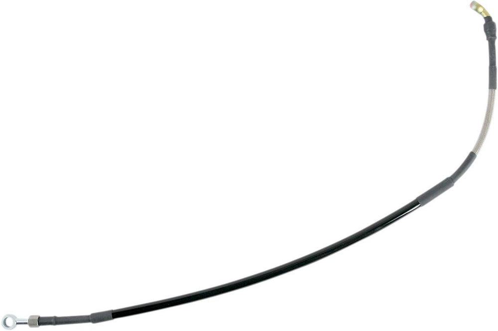 Moose Racing Stainless Steel Braided Brake Hose For Honda CR125 1987-1997 - Silver