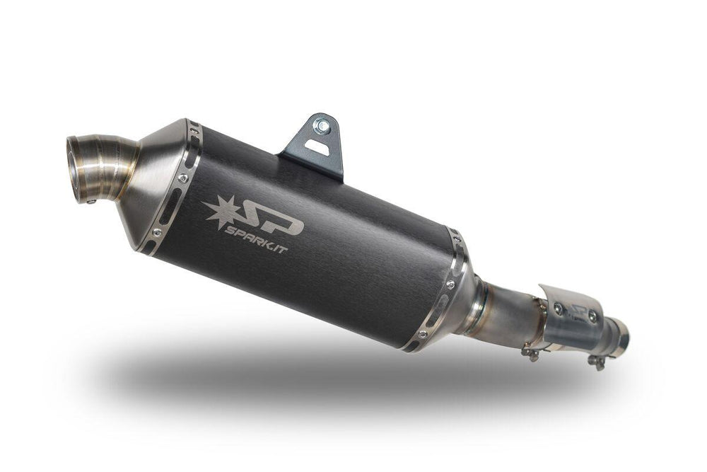 Spark Dakar Exhaust Silencer For Yamaha XTZ 690 2018-2022 Black