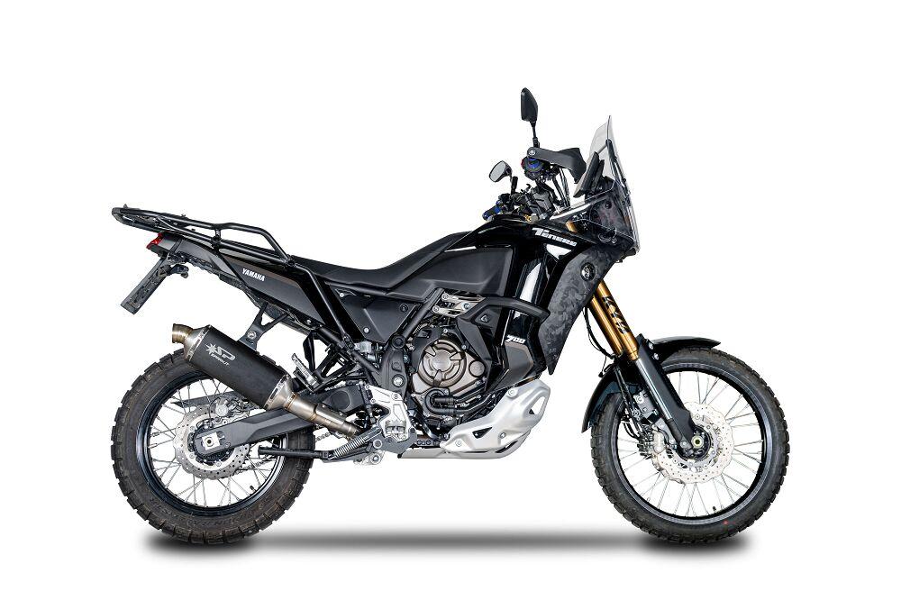 Spark Dakar Exhaust Silencer For Yamaha XTZ 690 2018-2022 Black