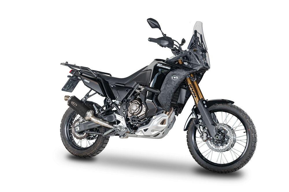 Spark Dakar Exhaust Silencer For Yamaha XTZ 690 2018-2022 Black