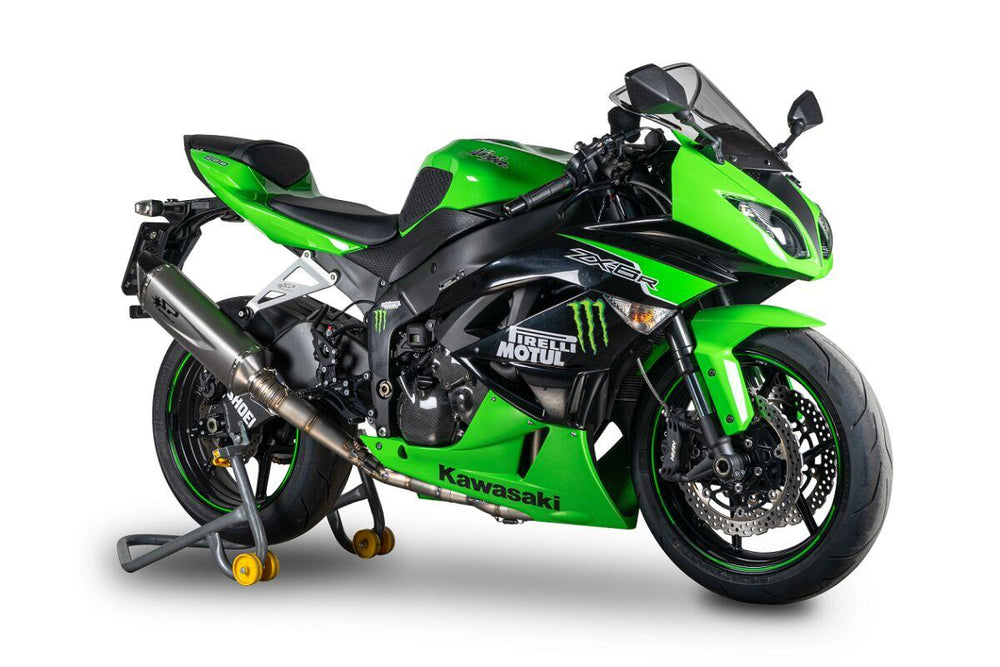 Spark Force Evo Titanium Exhaust System For Kawasaki ZX-6 R 600 2009-2016