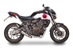 Spark Grid-O Exhaust System For Yamaha MT-07 2014-2016