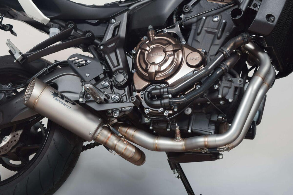 Spark Grid-O Exhaust System For Yamaha MT-07 2014-2016