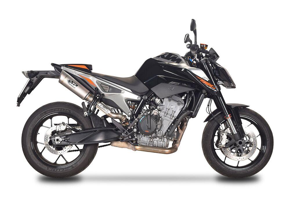 Spark Grid-O Titanium Dual Silencer For KTM Duke 790 2018-2020