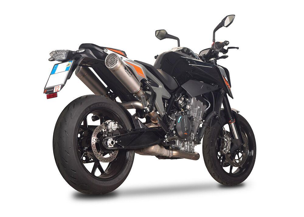Spark Grid-O Titanium Dual Silencer For KTM Duke 790 2018-2020