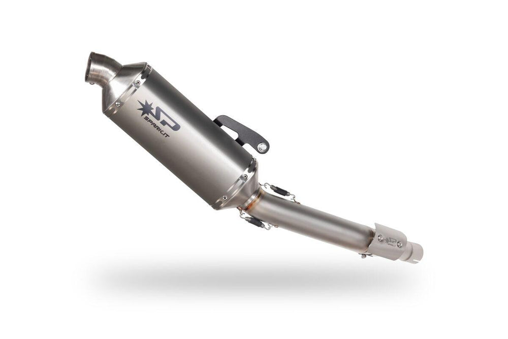 Spark DAKAR Silencer For Yamaha XTZ 690 2019-2022 Silver
