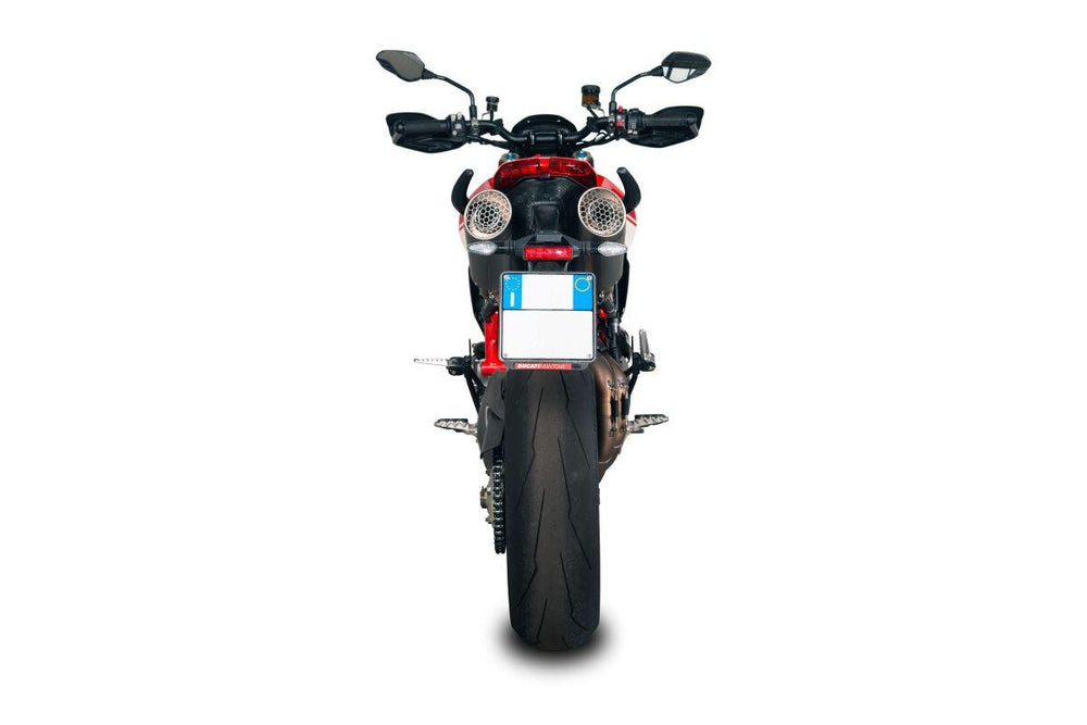 Spark Grid-O Titanium Dual Silencer For Ducati Hypermotard 950 2019-2024