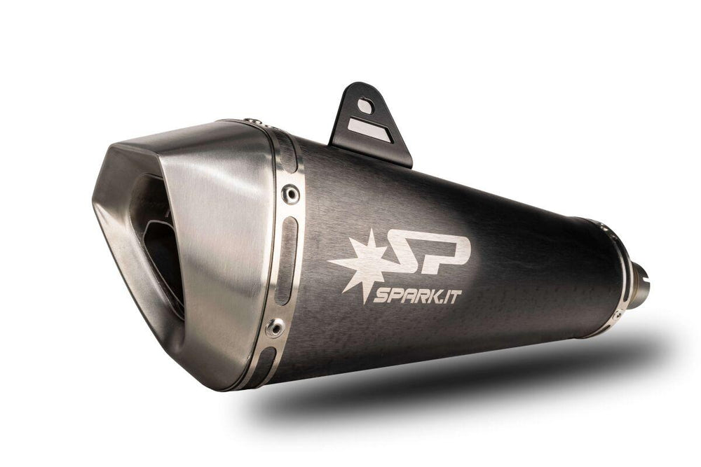Spark Konix Silp-On Silencer For Honda X-ADV 750 2021-2024 Black
