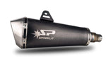 Spark Konix Silp-On Silencer For Honda X-ADV 750 2021-2024 Black