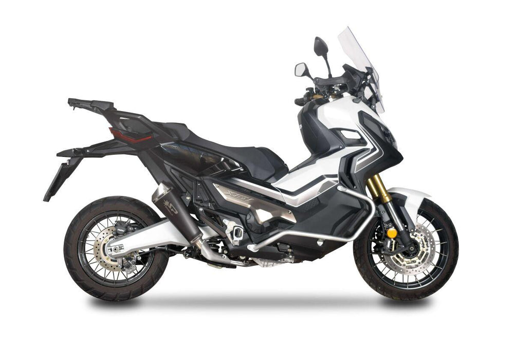 Spark Konix Silp-On Silencer For Honda X-ADV 750 2021-2024 Black