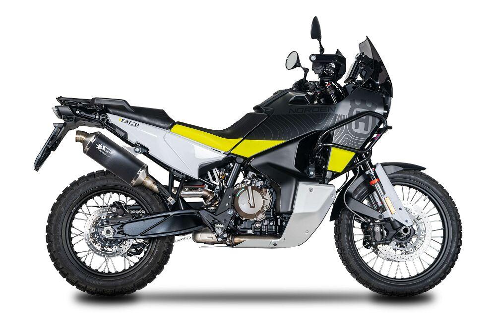 Spark DAKAR Silencer For KTM Adventure 790 2023-2025 Black
