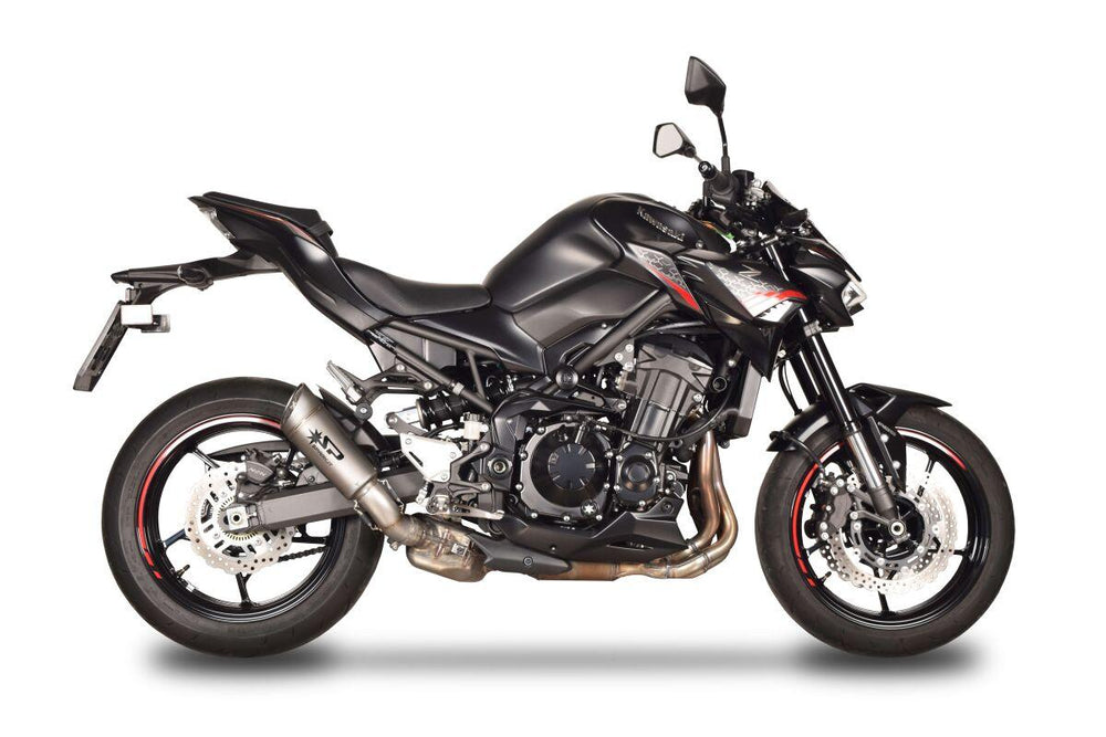 Spark Grid-O Titanium Silencer For Kawasaki Z 900 2020-2024