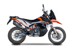 Spark Fighter Evo Silencer For KTM Adventure 790 2023-2025 Black