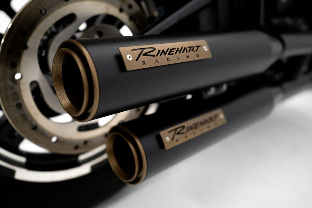 Rinehart 3.5" HP35 Silencers For Harley Davidson FLFB 1750 2018-2020 Right