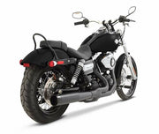 Rinehart Exhaust System 2 into 1 For Harley Davidson FLD 1690 2012-2013 - Black