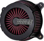 Vance & Hines VO2 Cage Fighter Air Intake Kit For Harley Davidson FLD 1690 2012-2013 - Black/Contrast
