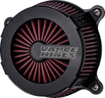 Vance & Hines VO2 Cage Fighter Air Intake Kit For Harley Davidson FLDE 1750 2018-2020 - Black/Contrast