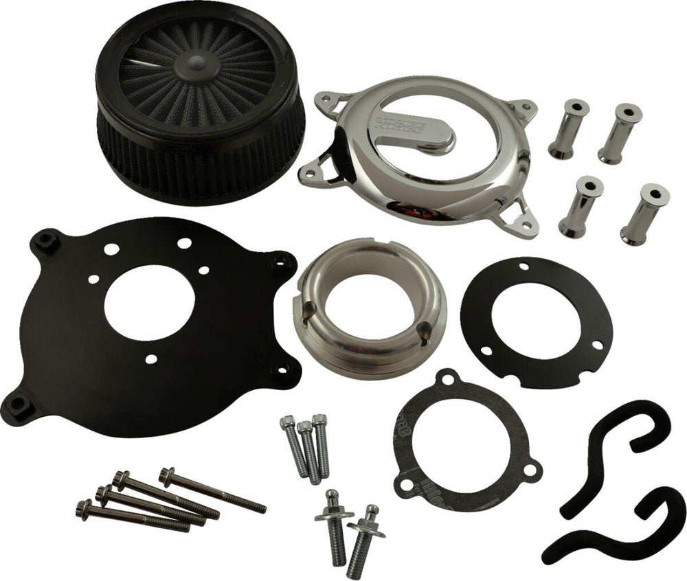 Vance & Hines VO2 Rogue Air Intake Kit For Harley Davidson FLHR 1584 2008-2011 - Chrome
