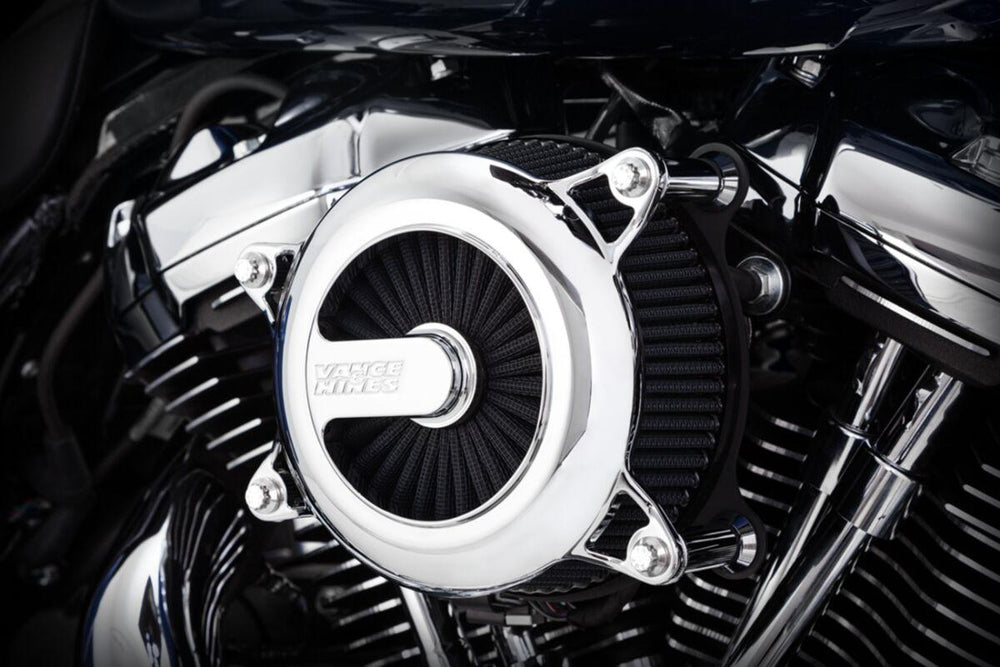 Vance & Hines VO2 Rogue Air Intake Kit For Harley Davidson FLHR 1584 2008-2011 - Chrome