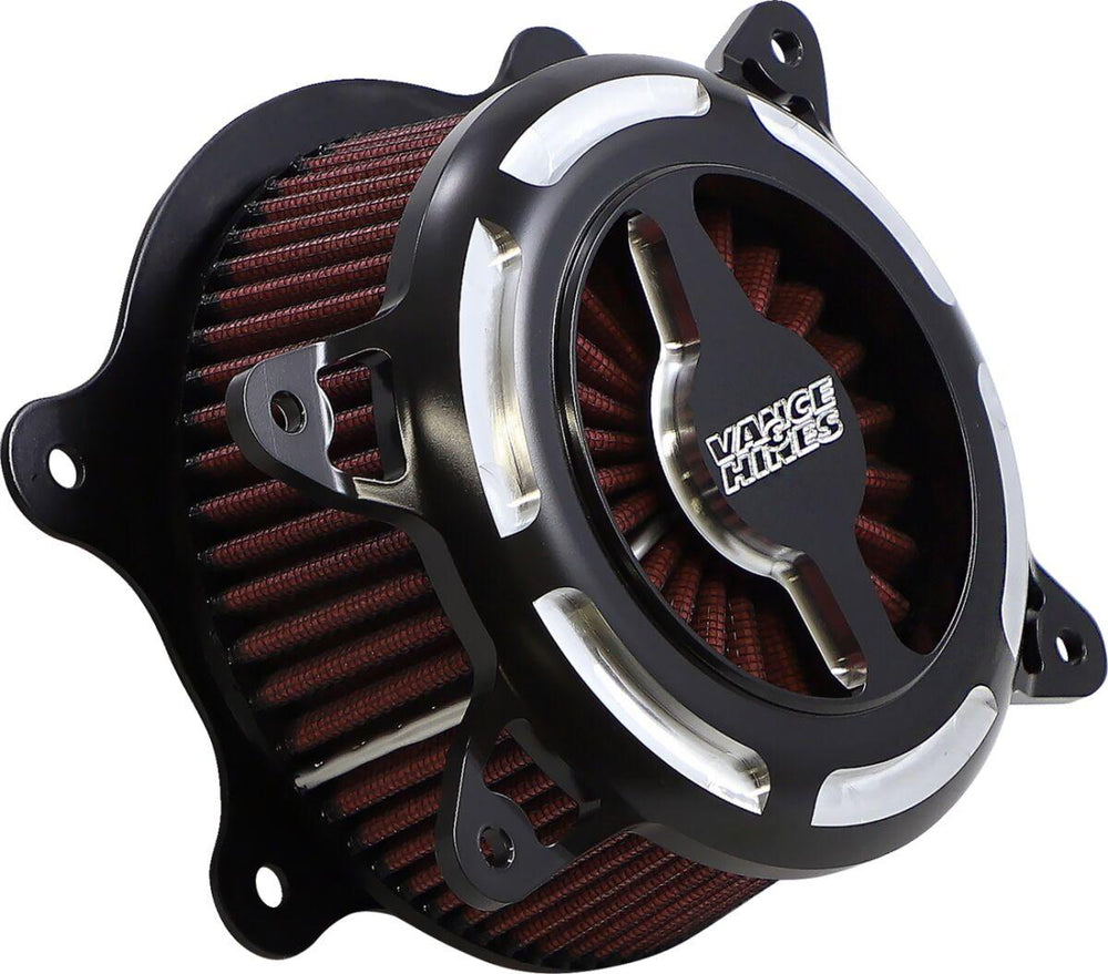 Vance & Hines VO2 Blade Air Intake For Harley Davidson FLD 1690 2012-2013 - Black/Contrast