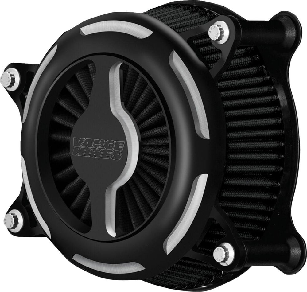 Vance & Hines VO2 Blade Air Intake For Harley Davidson FLHR 1584 2008-2011 - Black/Contrast