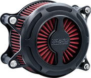 Vance & Hines VO2 Blade Air Intake For Harley Davidson FLD 1690 2012-2013 - Black/Wrinkle