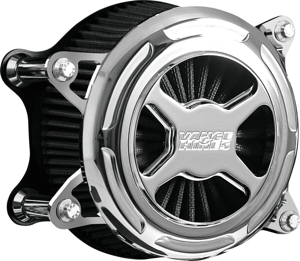 Vance & Hines VO2 X Air Intake For Harley Davidson FLHR 1450 2002-2006 - Chrome
