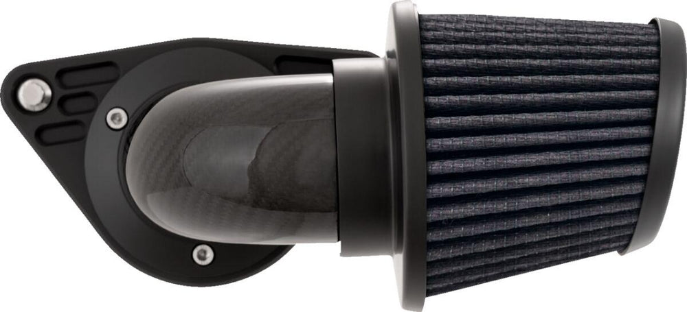 Vance & Hines VO2 Falcon Air Intake For Harley Davidson FLD 1690 2012-2013 - Black/Carbon Fibre Weave
