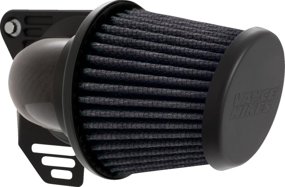 Vance & Hines VO2 Falcon Air Intake For Harley Davidson FLHR 1584 2008-2011 - Black/Carbon Fibre Weave