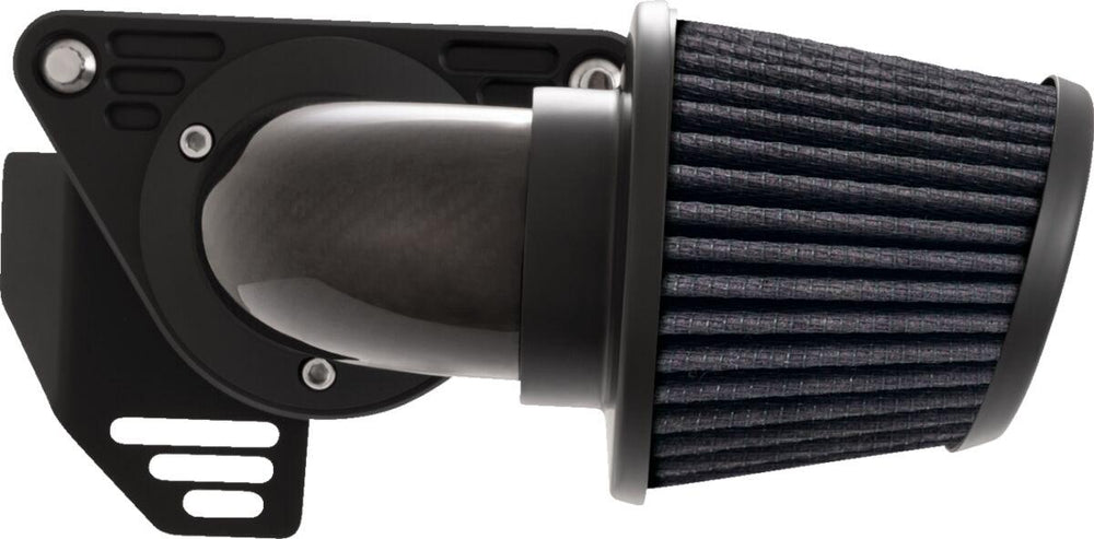 Vance & Hines VO2 Falcon Air Intake For Harley Davidson FLHR 1584 2008-2011 - Black/Carbon Fibre Weave