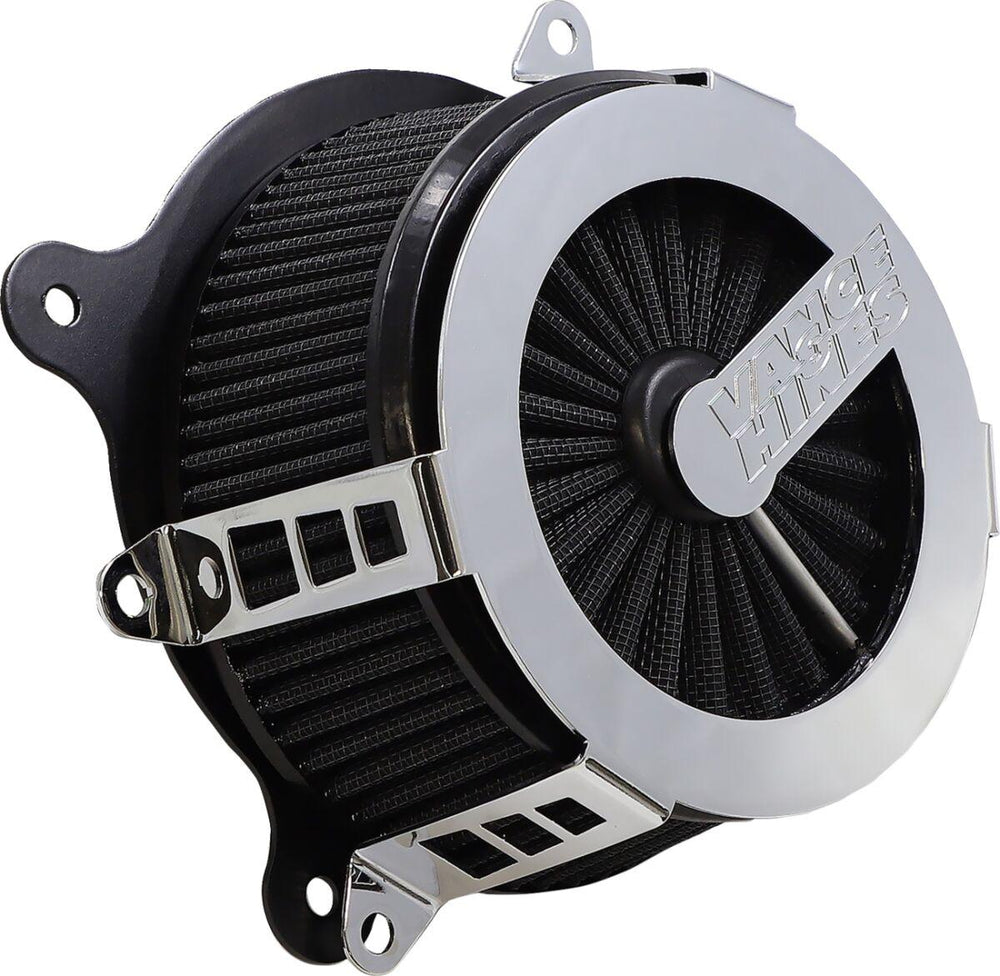 Vance & Hines VO2 Cage Fighter Air Intake Kit For Harley Davidson FLHR 1584 2008-2011 - Chrome