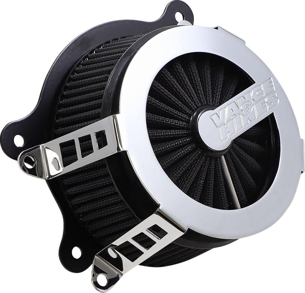 Vance & Hines VO2 Cage Fighter Air Intake Kit For Harley Davidson XL1200C 1996-2020 - Chrome