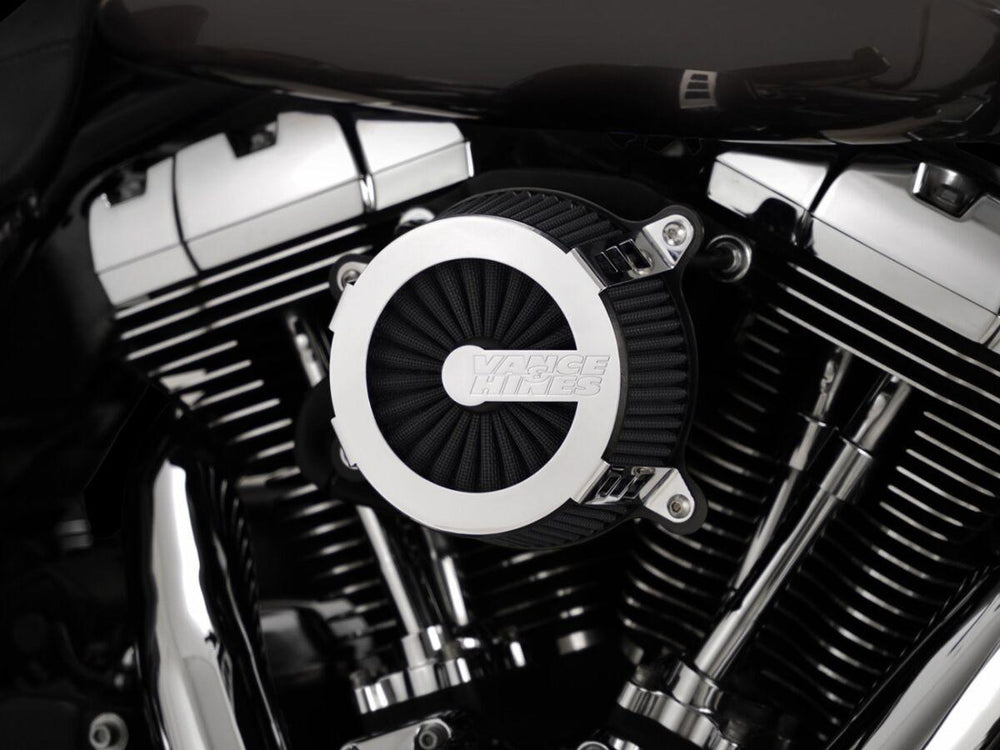 Vance & Hines VO2 Cage Fighter Air Intake Kit For Harley Davidson XL1200C 1996-2020 - Chrome