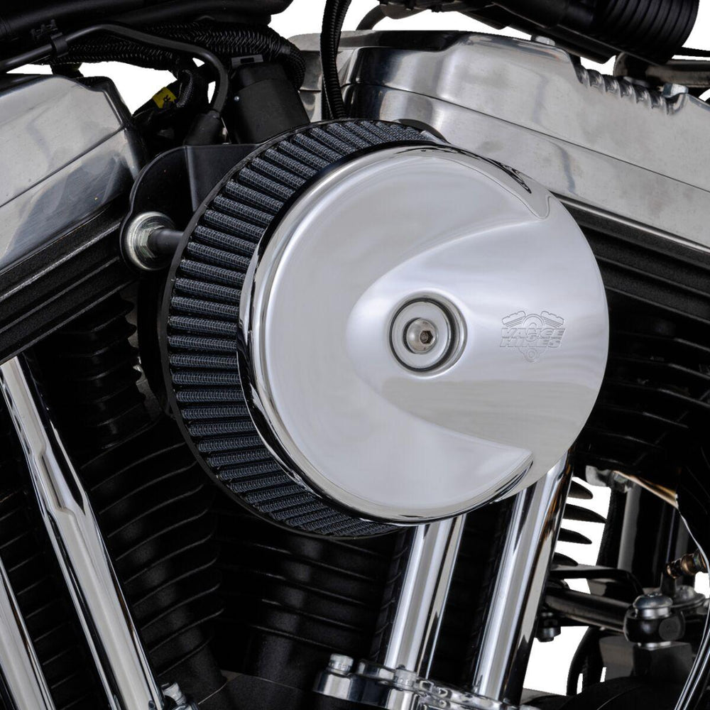 Vance & Hines VO2 Stingray Air Intake Kit For Harley Davidson XL1200C 1996-2020 - Chrome