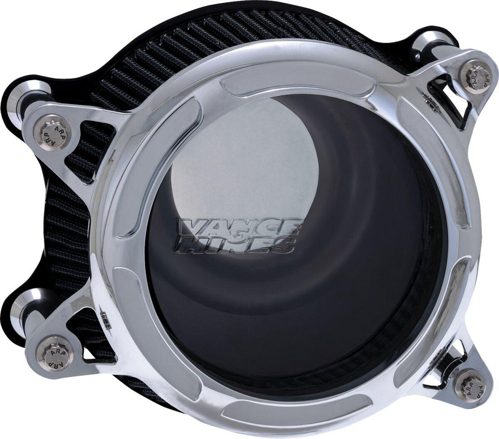 Vance & Hines VO2 Insight Air Intake Kit For Harley Davidson FLD 1690 2012-2013 - Chrome