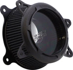 Vance & Hines VO2 Insight Air Intake Kit For Harley Davidson FLDE 1750 2018-2020 - Black/Wrinkle