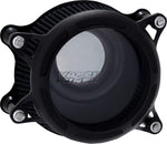 Vance & Hines VO2 Insight Air Intake Kit For Harley Davidson FLHR 1584 2008-2011 - Black/Wrinkle