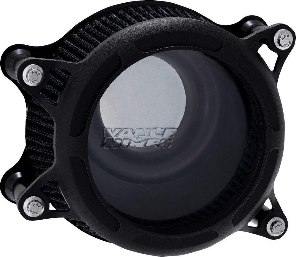 Vance & Hines VO2 Insight Air Intake Kit For Harley Davidson XL1200C 1996-2020 - Black/Wrinkle