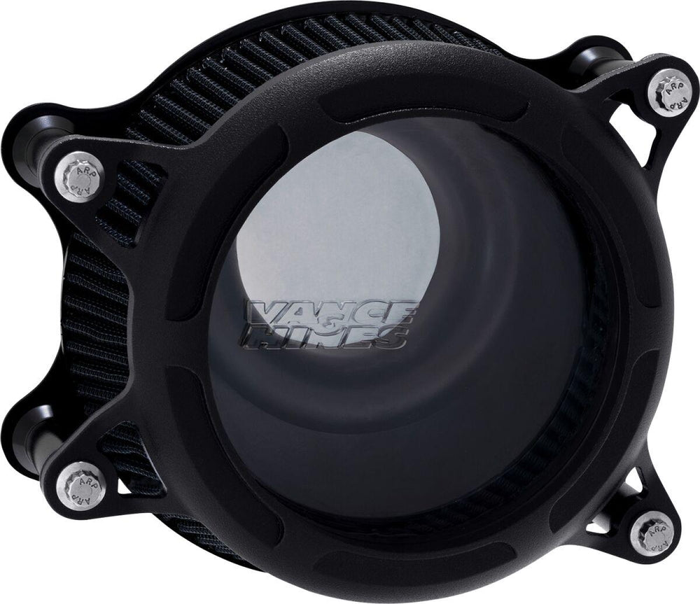 Vance & Hines VO2 Insight Air Intake Kit For Harley Davidson XL1200C 1996-2020 - Black/Wrinkle