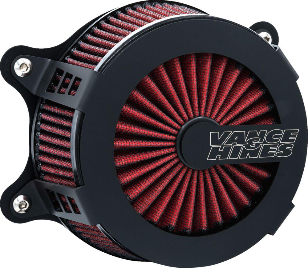 Vance & Hines VO2 Cage Fighter Air Intake Kit For Harley Davidson FLFBS 1923 ABS 2025-2026 - Black