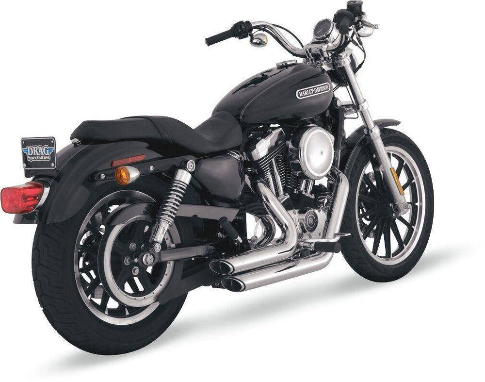 Vance & Hines Shortshots Staggered Exhaust System For Harley Davidson XL 1200 C 2004-2013 - Chrome