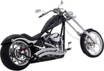 Vance & Hines Big Radius 2:2 Exhaust System For Big Dog K9 1917 2006-2010 - Chrome
