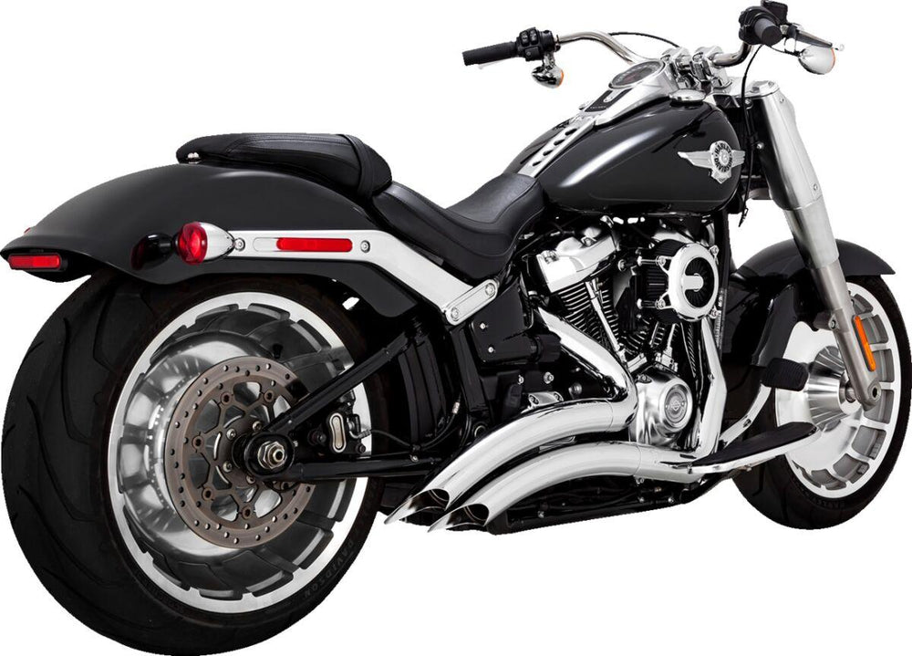 Vance & Hines Big Radius Exhaust System For Harley Davidson FLFB 1750 2018-2020 - Chrome
