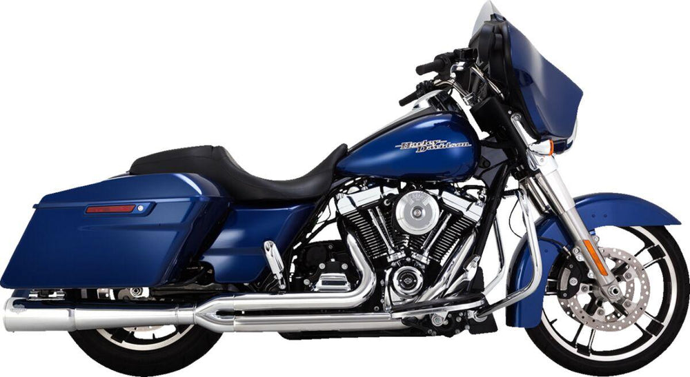 Vance & Hines Pro Pipe 2 Into 1 Exhaust System For Harley Davidson FLH 1868 ABS 2021 - Chrome
