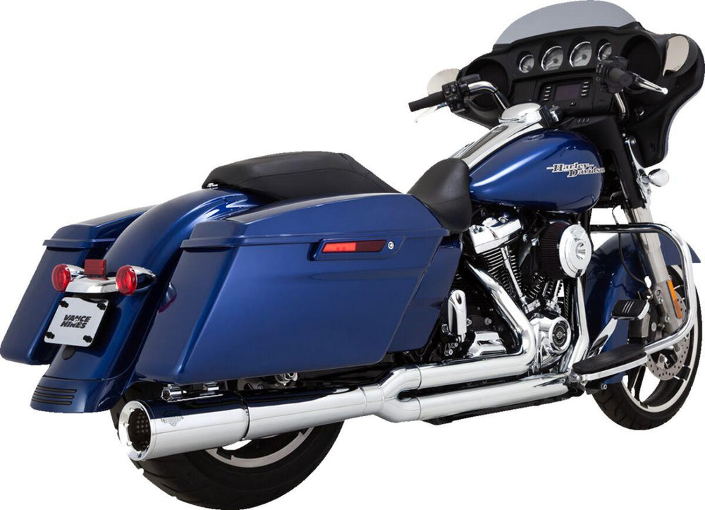 Vance & Hines Pro Pipe 2 Into 1 Exhaust System For Harley Davidson FLH 1868 ABS 2021 - Chrome